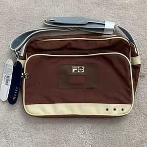 Retro Fila Medium Shoulder Bag Canvas
